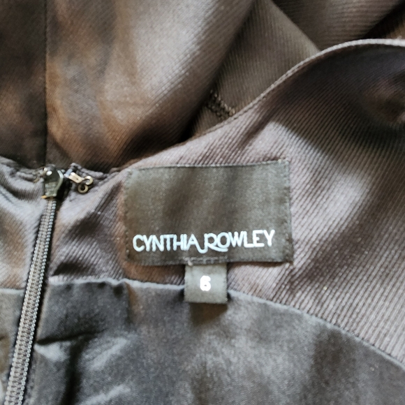 Cynthia Rowley Women's Abstract Floral Mini Dress Size 6 - Picture 3 of 3